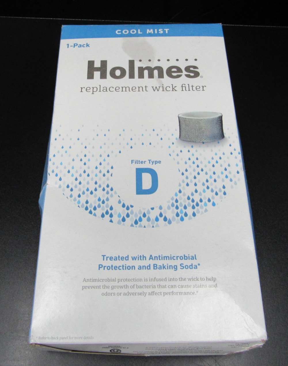 Holmes Size D Replacement Filter HWF75PDQ-U Humidifier White Antimicrobial